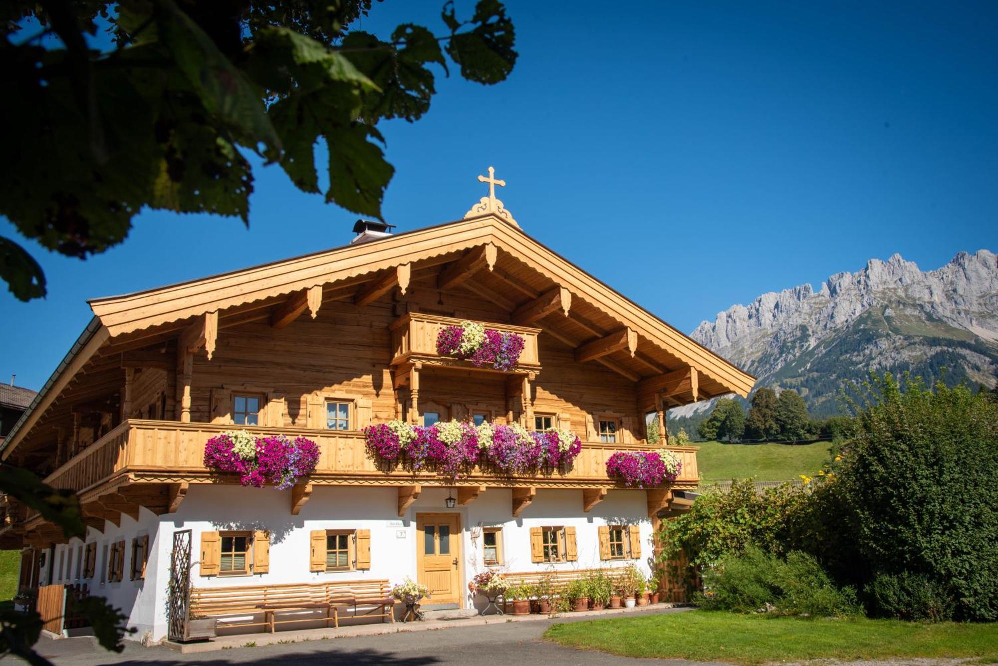 Апартаменти Haus Strobler Going am Wilden Kaiser Екстер'єр фото