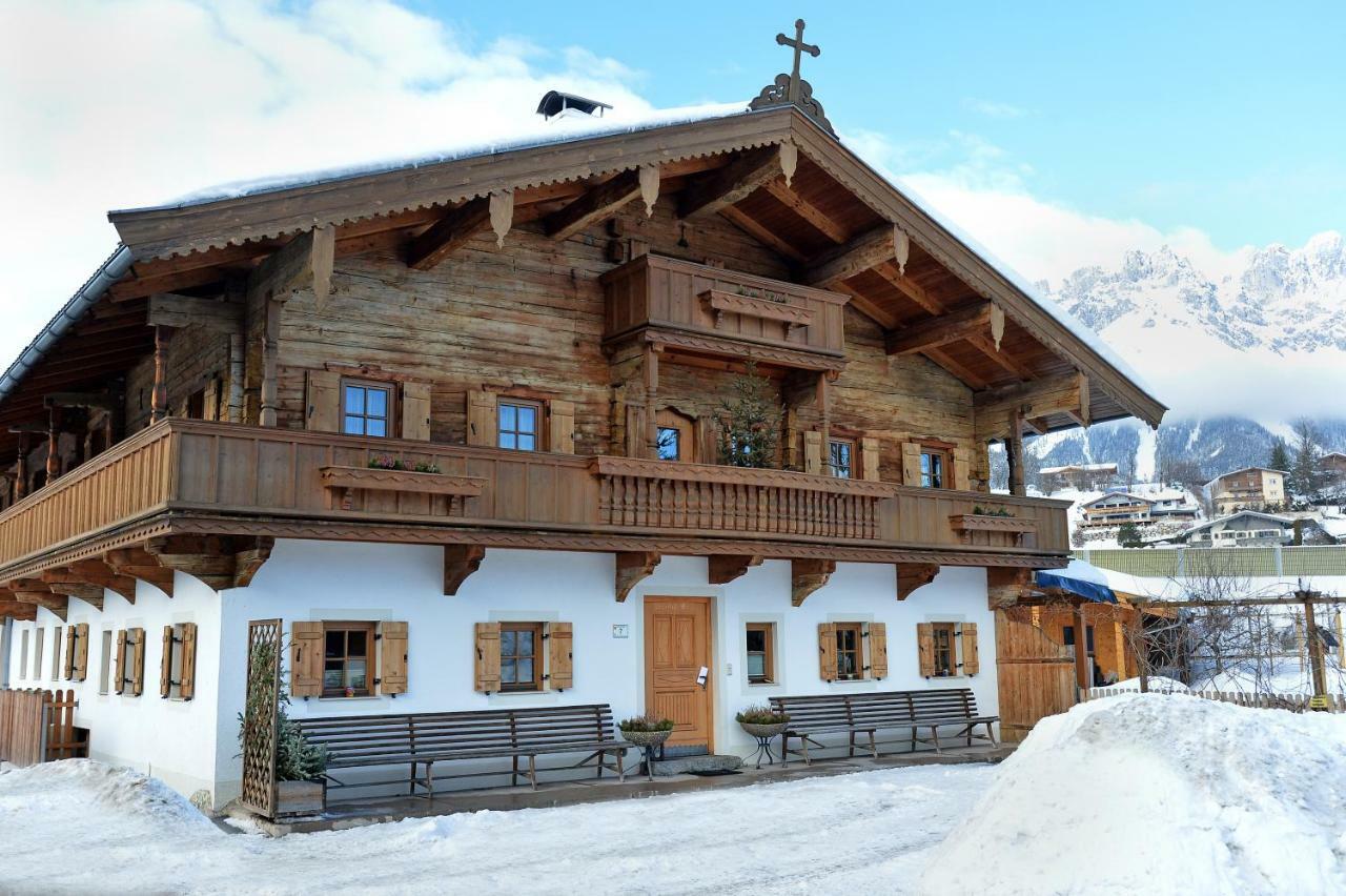 Апартаменти Haus Strobler Going am Wilden Kaiser Екстер'єр фото